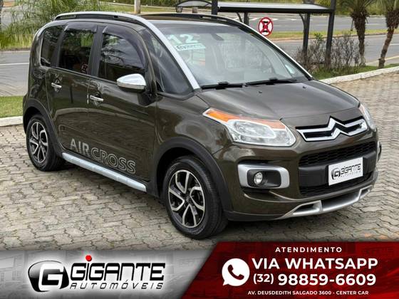 CITROËN AIRCROSS 1.6 EXCLUSIVE 16V FLEX 4P AUTOMÁTICO CITROËN AIRCROSS 1.6 EXCLUSIVE 16V FLEX 4P AUTOMÁTICO